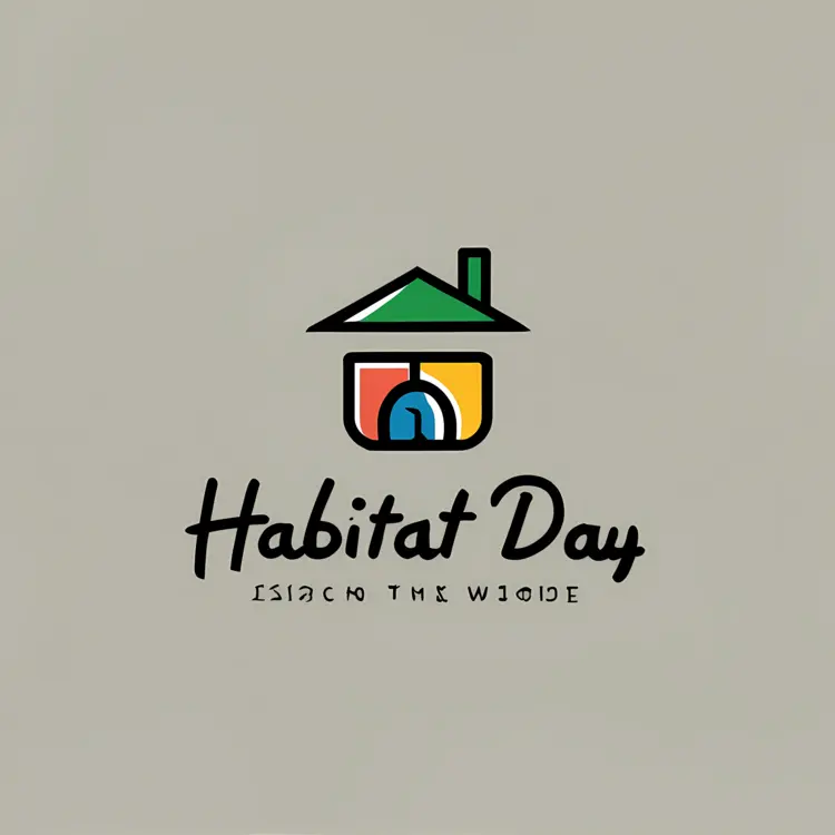 Small cute doodle house