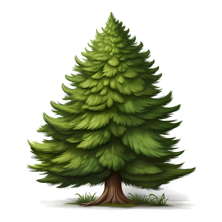 Beautiful Green Tree Illustration