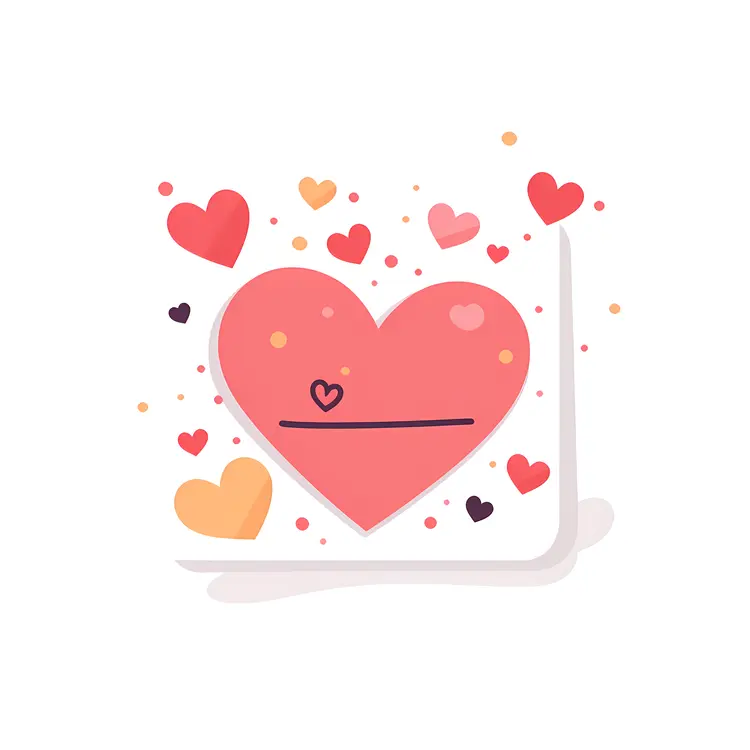 Heart Card with Love