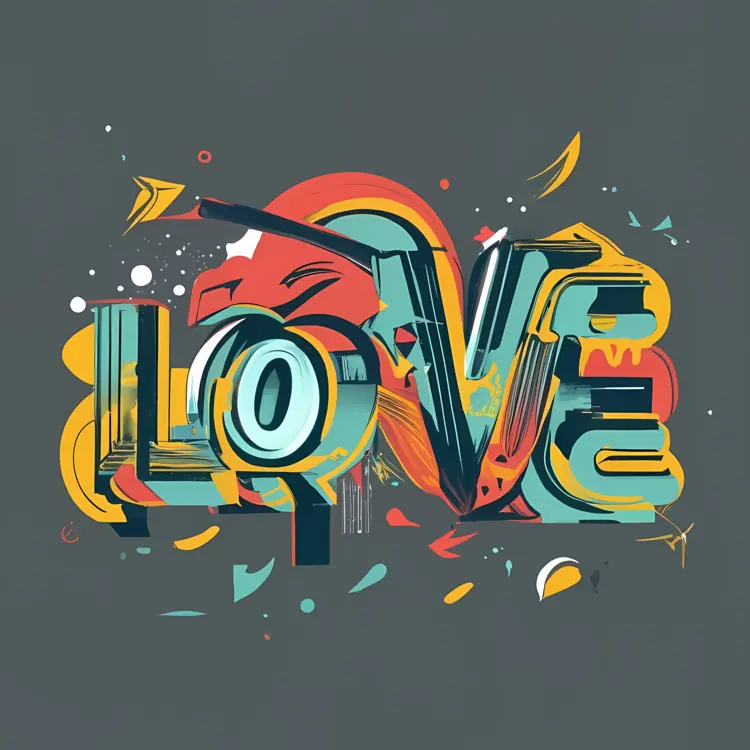 Graffiti Love Illustration