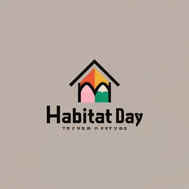 Small cute doodle house