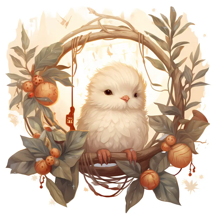 Bird Perched on a Branch
