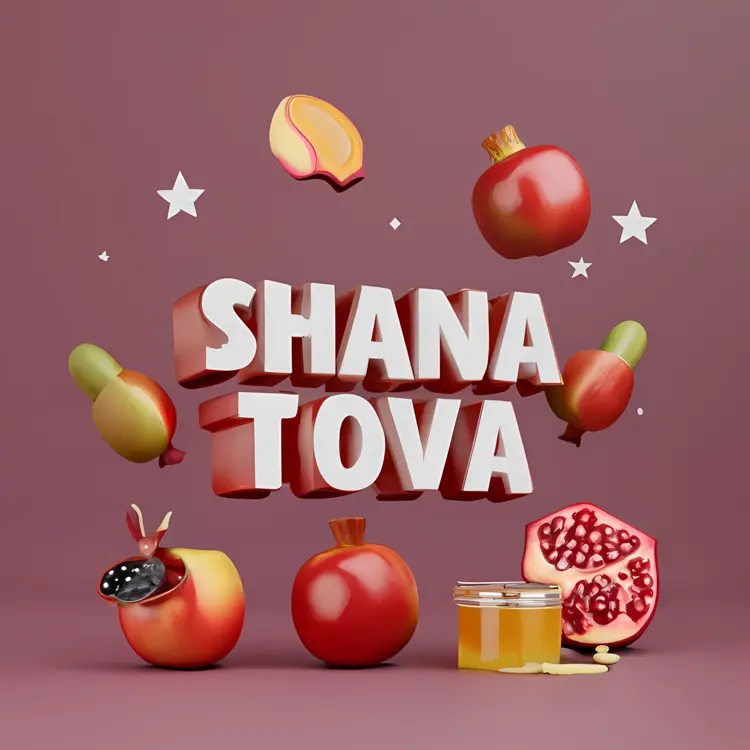 Shana Tova with Pomegranates and Honey