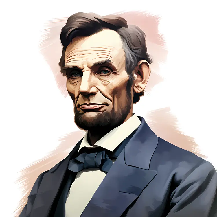 Historical Figure Portrait Illustration