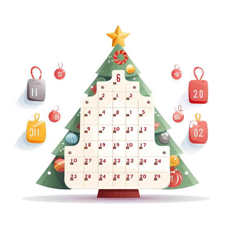 Christmas Tree Calendar