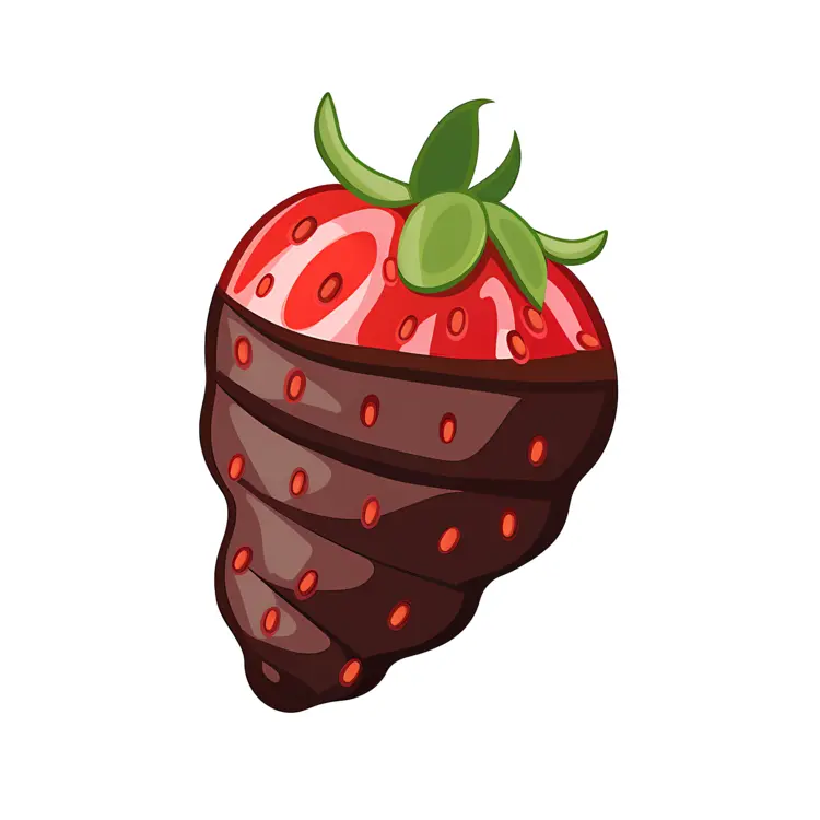 Delicious Chocolate Covered Strawberry