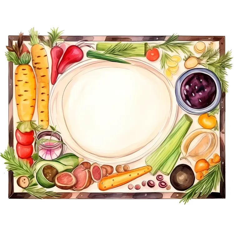 Fresh Vegetables and Ingredients for Cooking