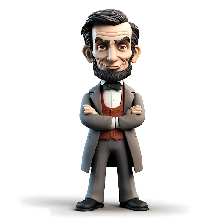 Cartoon Character in Suit