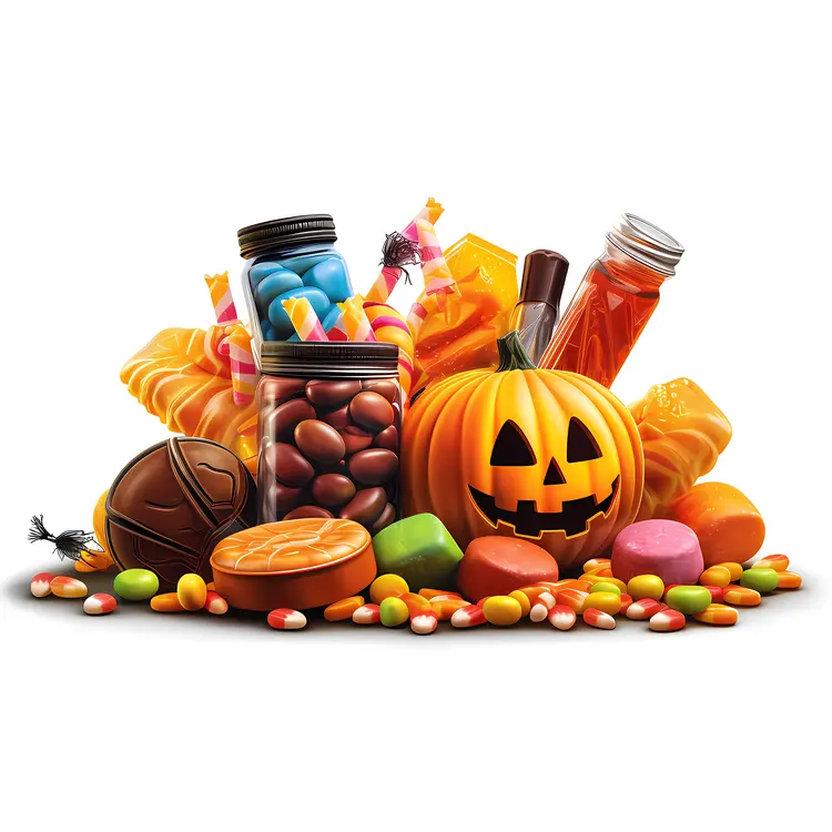 Assorted Halloween Candies