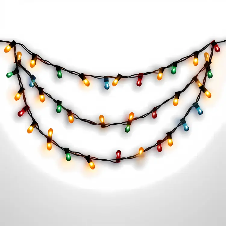 Colorful Bulbs String Lights for Festive Decoration