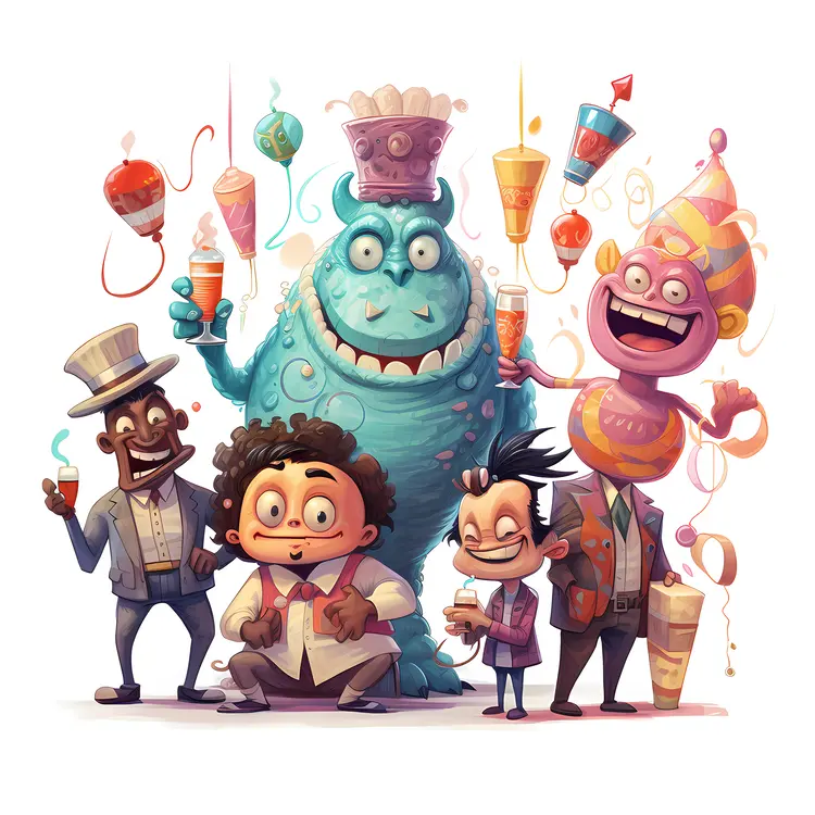 Fantasy Party with Monsters