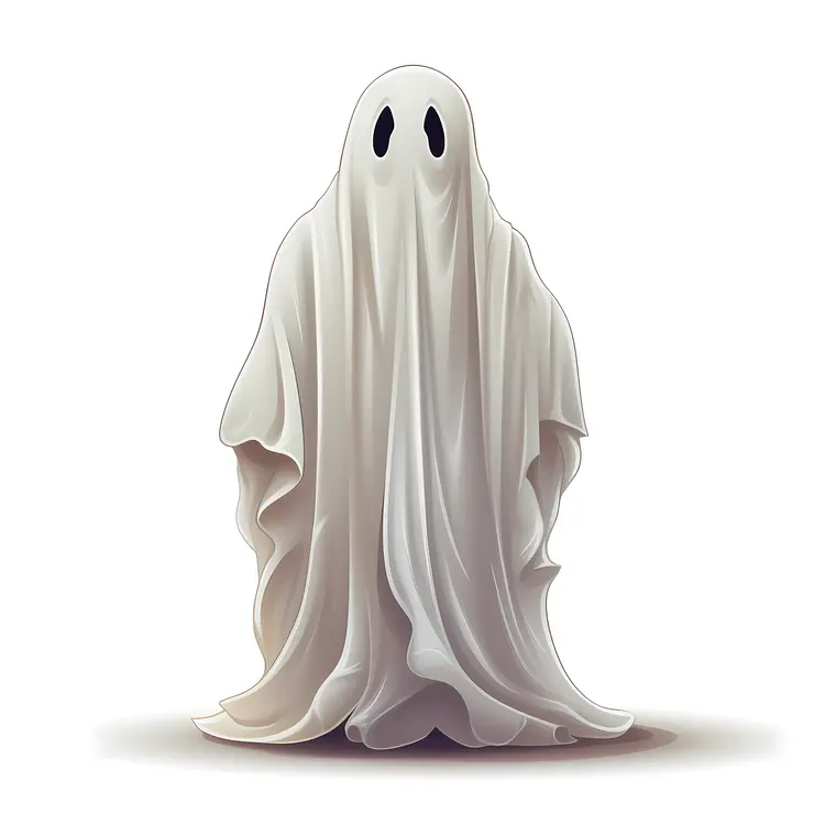 Traditional Ghost Costume for Halloween