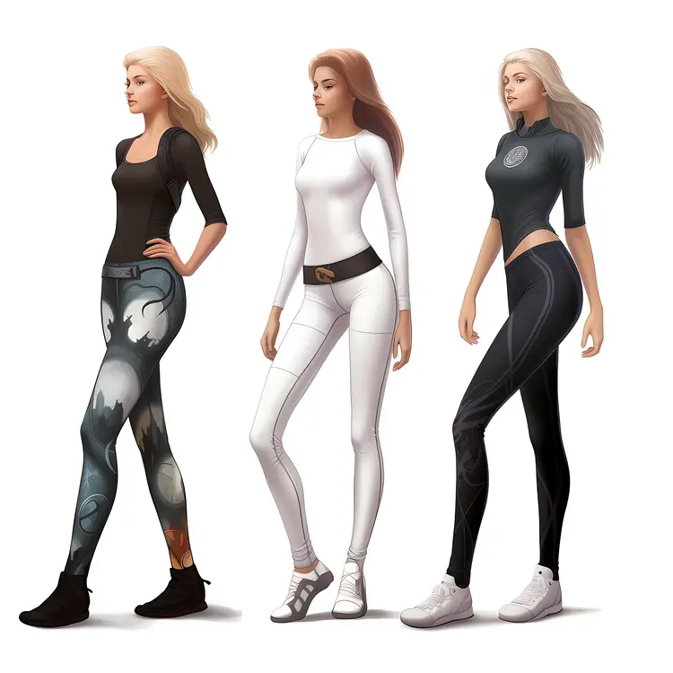 Women in Stylish Sportswear