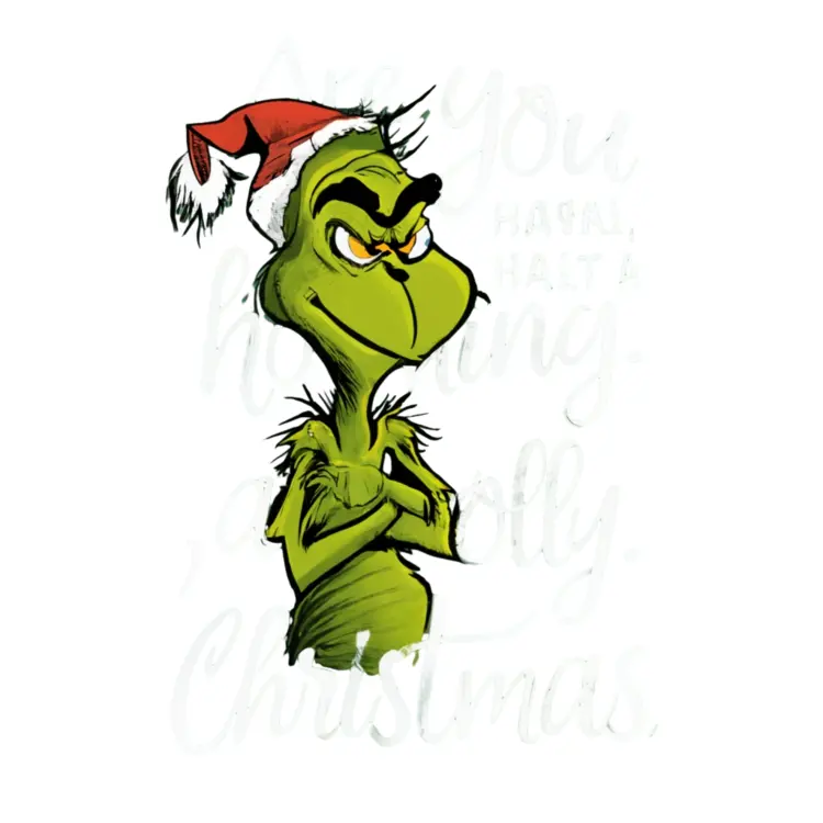 Grinch with Crossed Arms