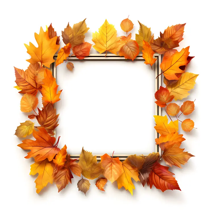 Autumn Leaves Frame