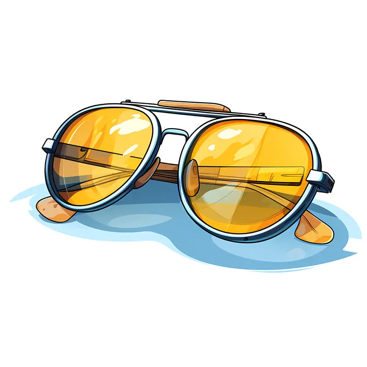 Yellow Sunglasses for Summer