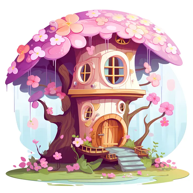 Small Cute Doodle House