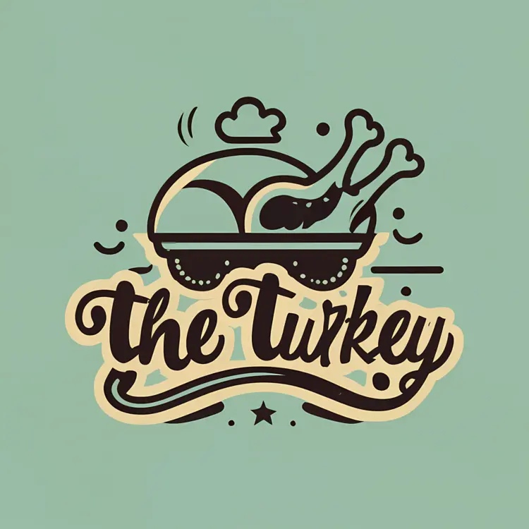 The Turkey with Chef Hat