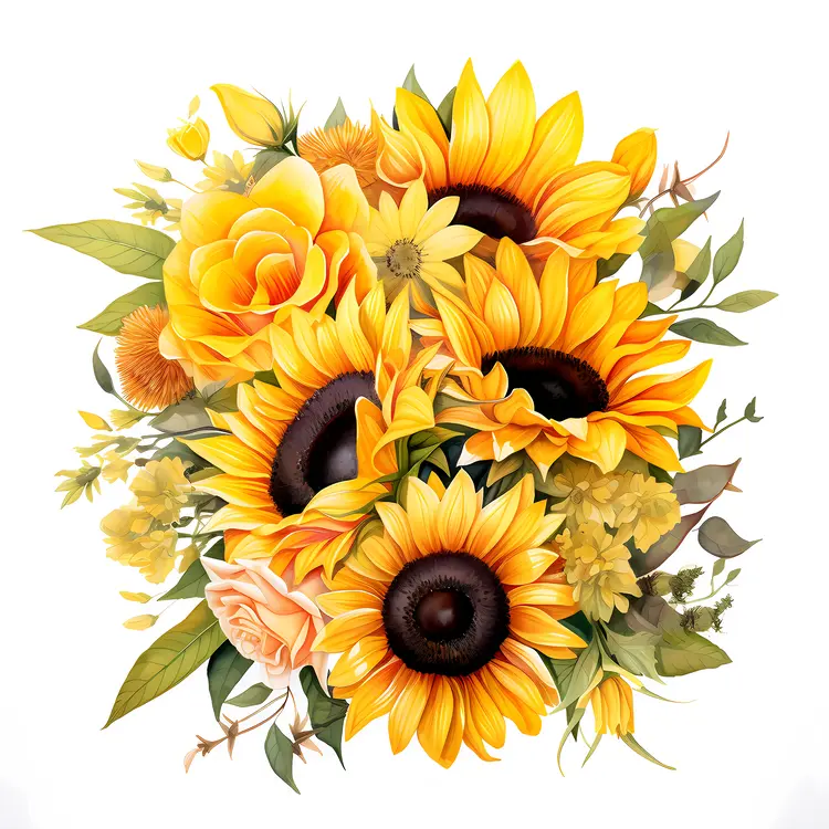 Beautiful Sunflower Bouquet for Special Occasions