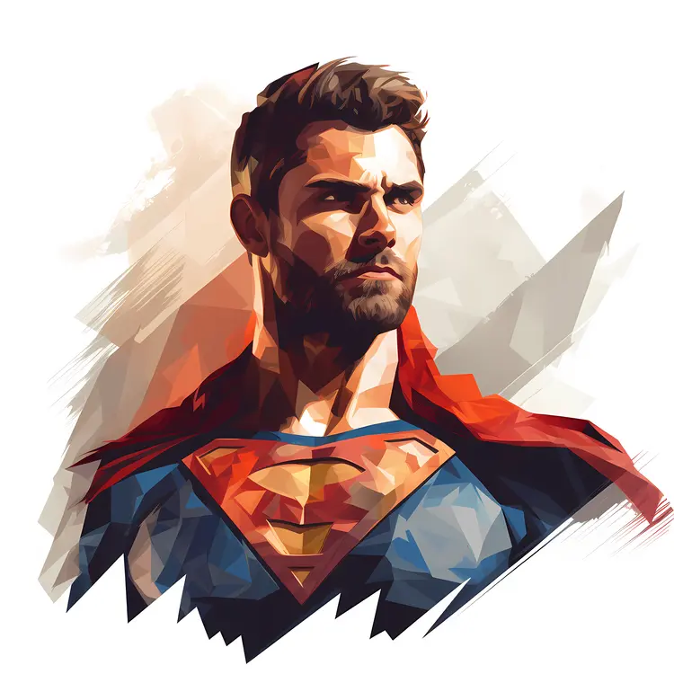 Heroic Superhero Portrait