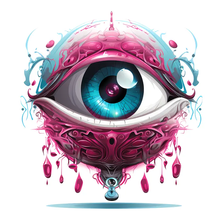 Surreal Artistic Eye Illustration