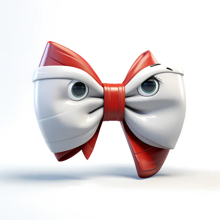 Animated Bow with Eyes
