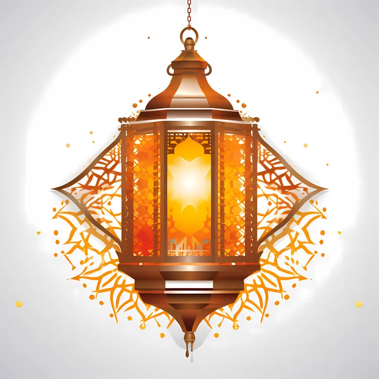 Decorative Lantern with Light