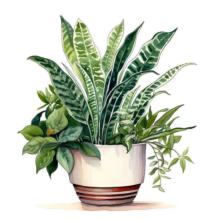 Green Potted Plant