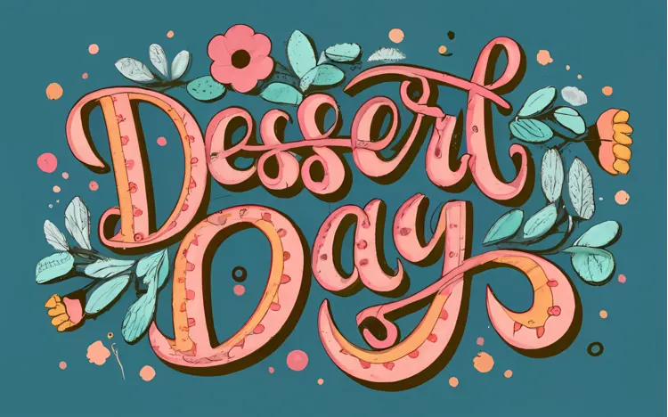 Floral Design for Dessert Day