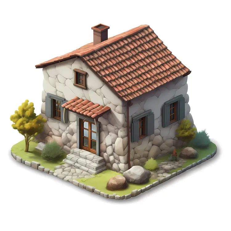 Small Cute Doodle House