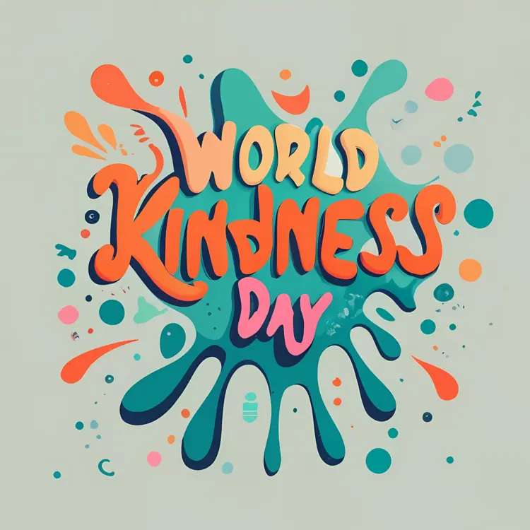 Vibrant World Kindness Day Design