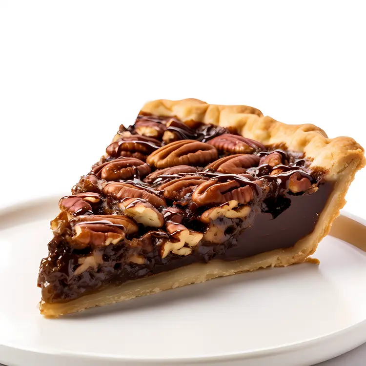 Classic Pecan Pie Slice