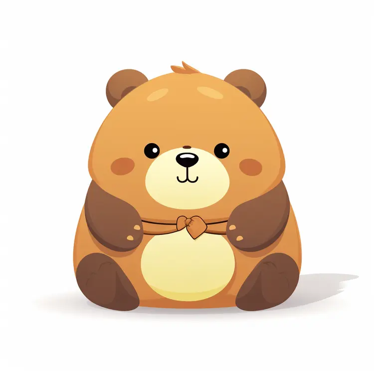 Cute Cartoon Bear Illustration