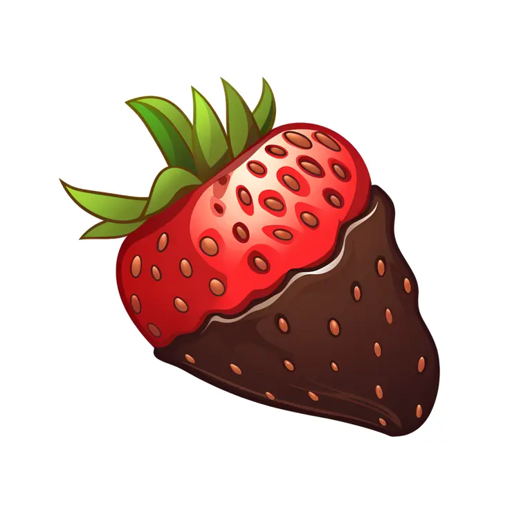 Delicious Chocolate Covered Strawberry