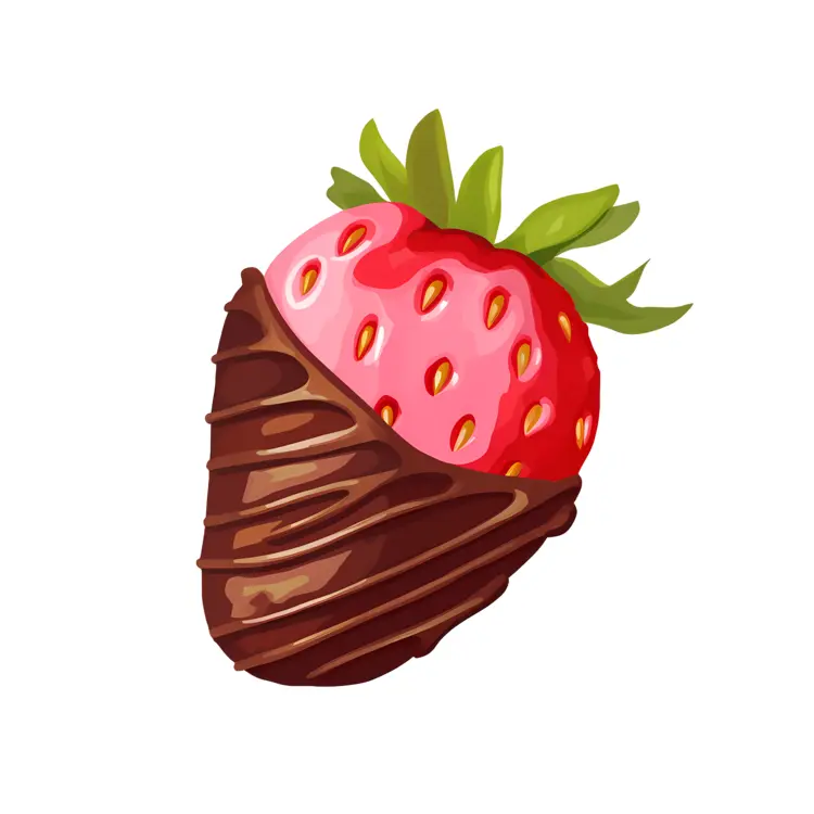Delicious Chocolate Covered Strawberry