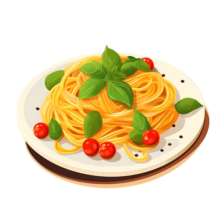 Delicious Spaghetti with Basil and Tomatoes