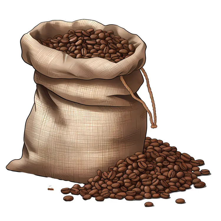 Sack of Coffee Beans