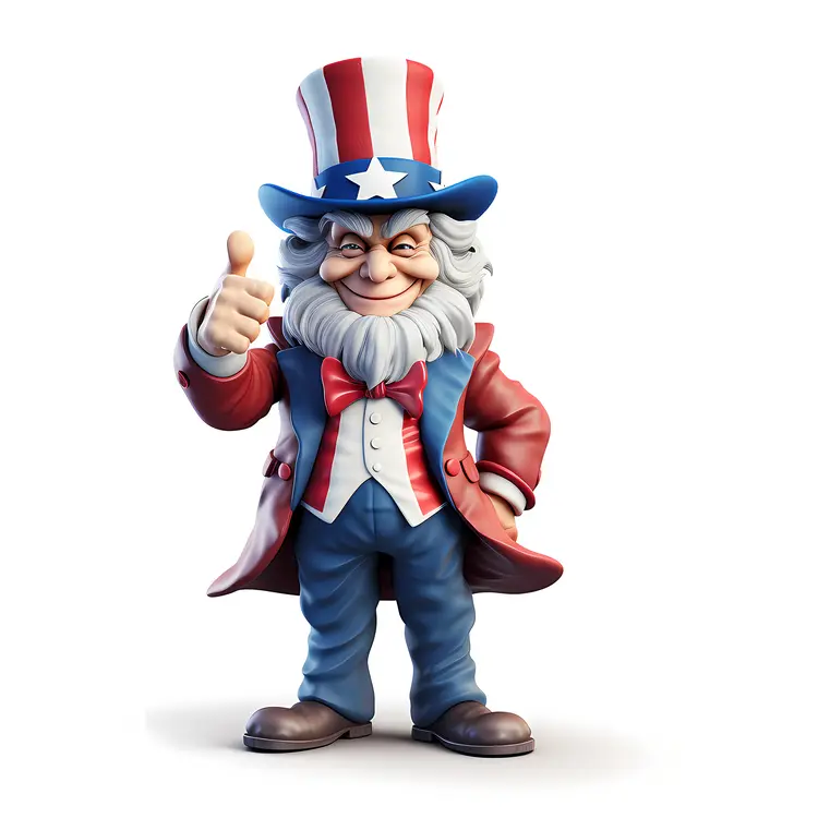 Uncle Sam Giving Thumbs Up