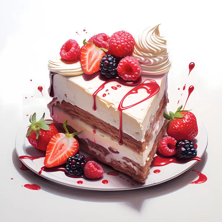 Berry Cheesecake with Fresh Fruits