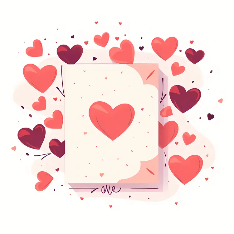 Heart Card with Love