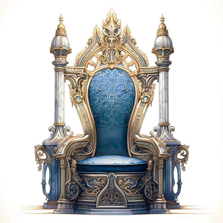 Elegant Ornate Throne