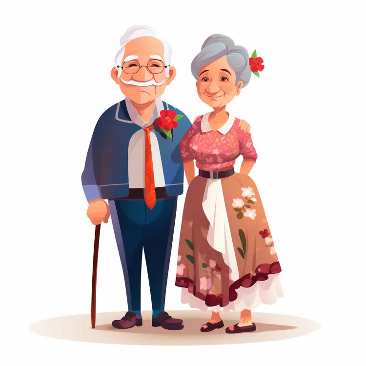 Happy Elderly Couple