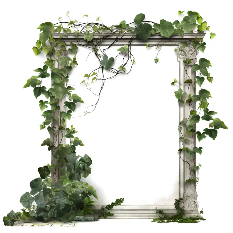Ivy-covered Classical Frame