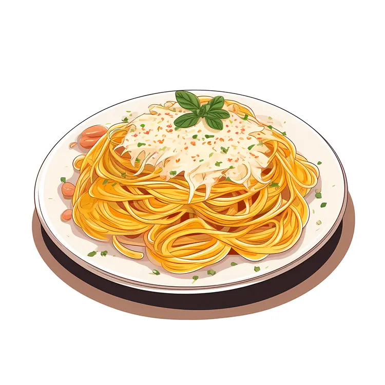 Delicious Spaghetti with Creamy Sauce