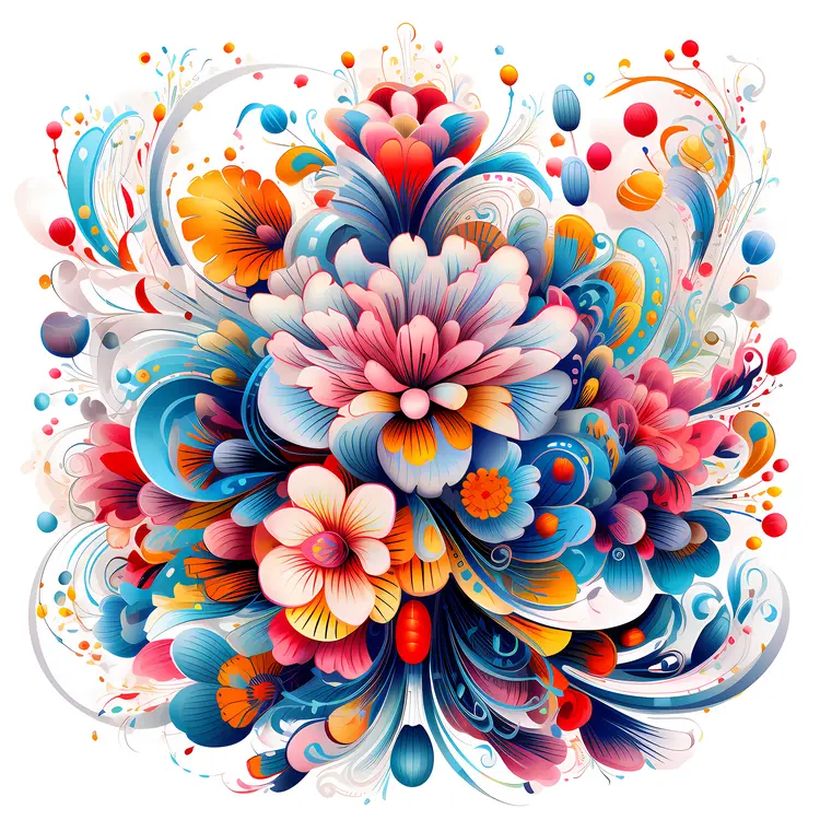 Colorful flowers