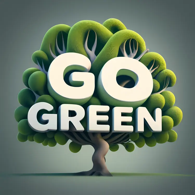 Go Green Tree with Lush Foliage