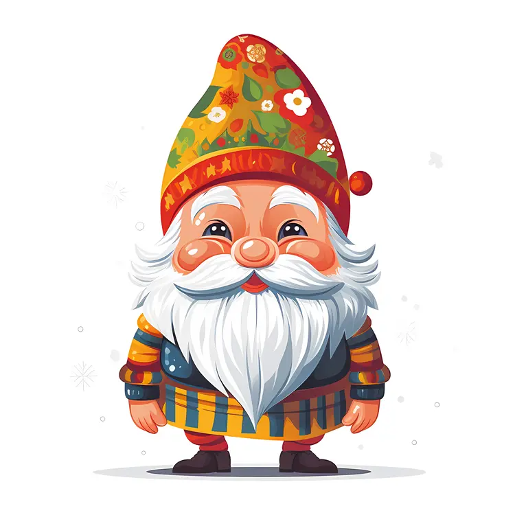 Adorable Cute Gnome