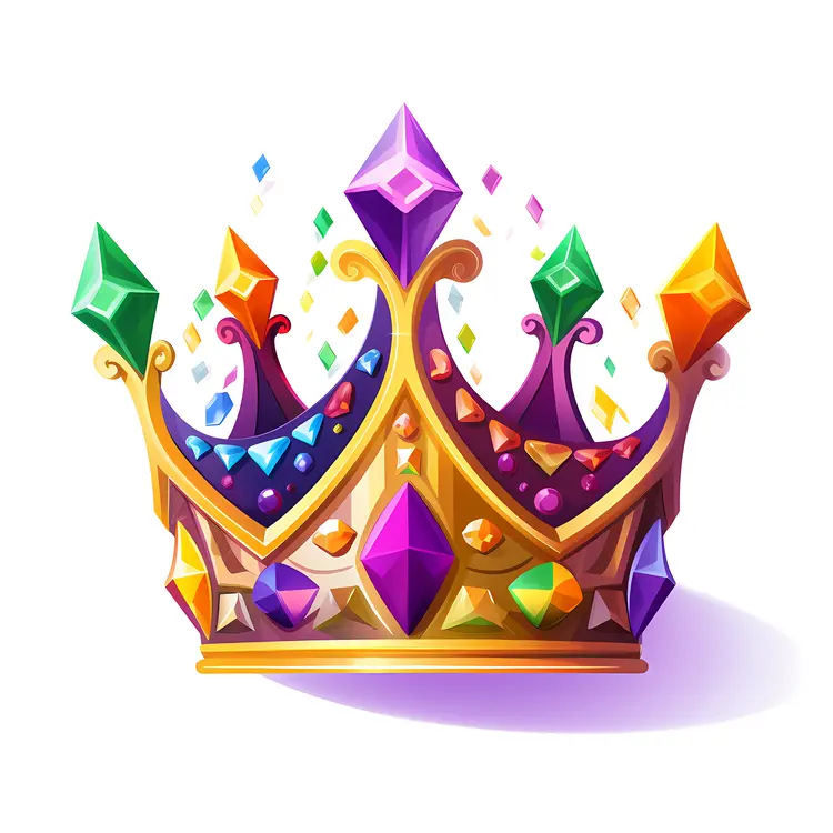 Colorful Gemstone Crown