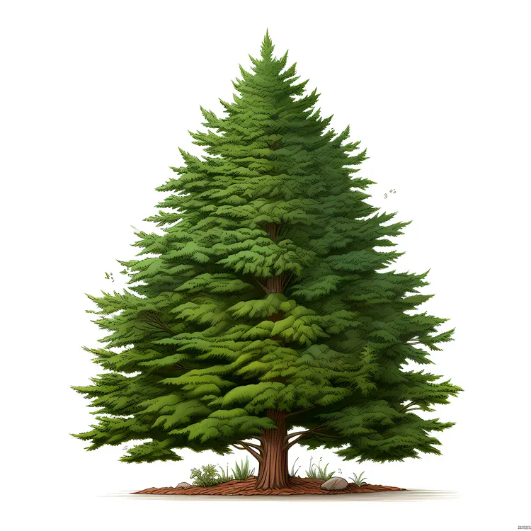 Lush Green Tree Illustration