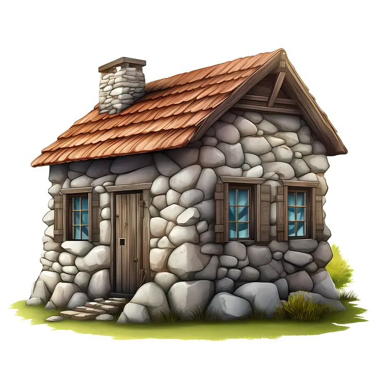 Small Cute Doodle House